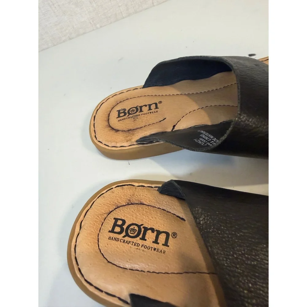 Born women‎ black sandals size 8M